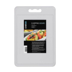 Chef Aid White Poly Chopping Board 35 x 25 x 0.4 cm
